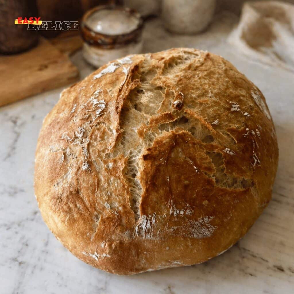 Homemade Sourdough Bread (Crispy & Perfectly Aerated Crumb)
